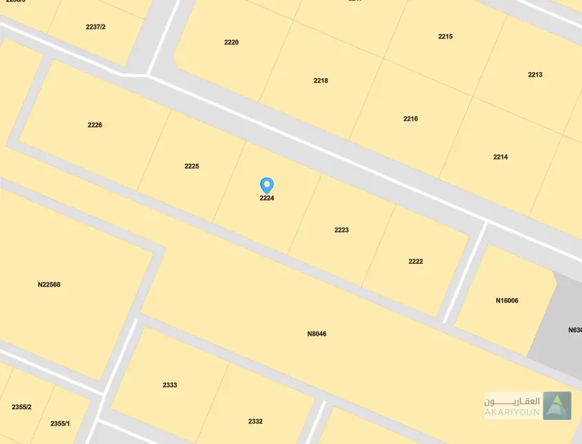 ارض للبيع في حي ضاحية نمار